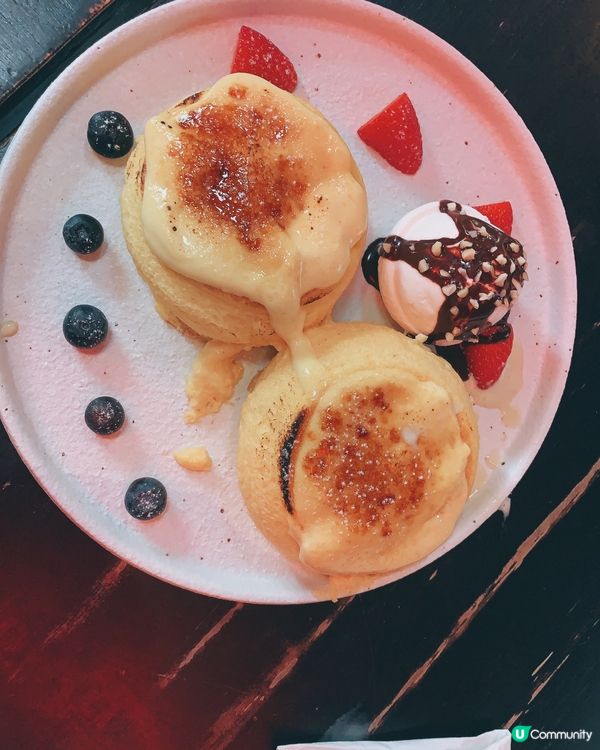 疏乎厘pancake好好味，芒果芝士奶蓋刨冰超好味，相對黎講...