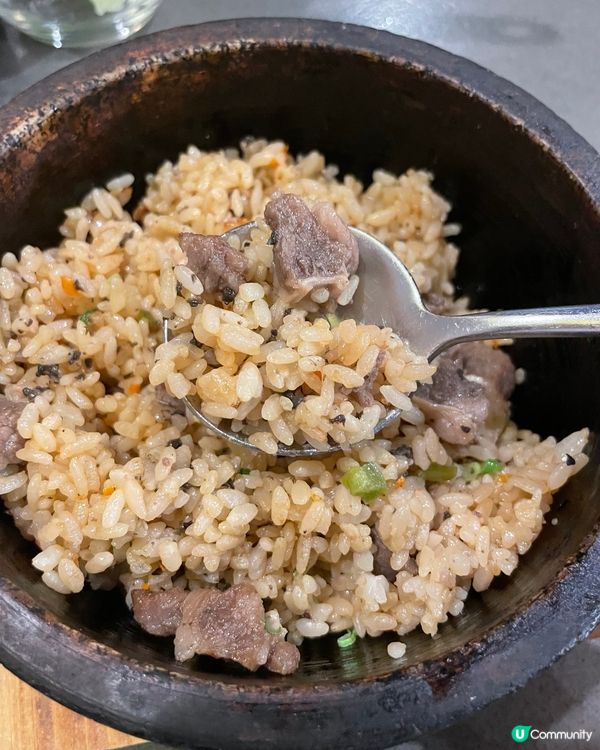 黑松露和牛碎炒飯～