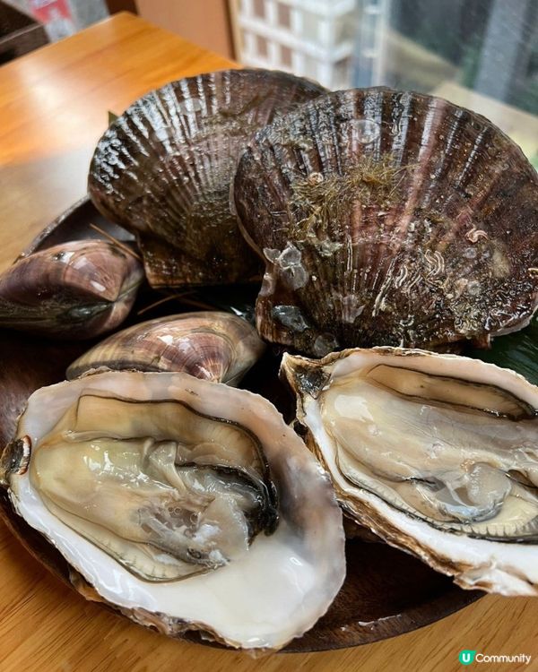 日本文蛤蜆~鮮味十足，個人應為不需要沾任何醬汁，已經好好味！