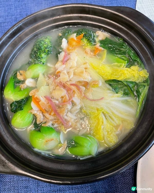 瑤柱蝦米雜菜煲