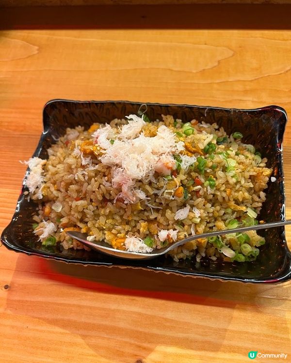松葉蟹肉海膽炒飯
