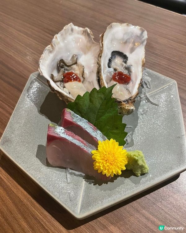 法國生蠔及深海池魚刺身