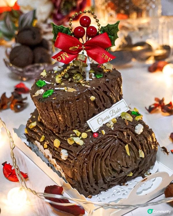 《聖誕Party必備樹頭蛋糕🪵雪球曲奇🍪》