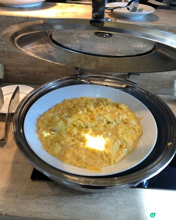 愉景灣酒店，自助早餐有即刻整嘅蛋