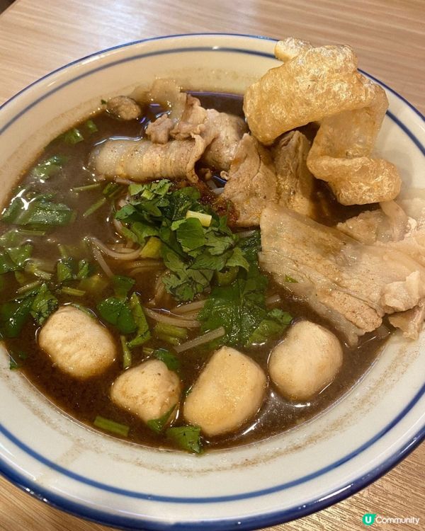 🐷豬肉丸加豬肉金邊粉