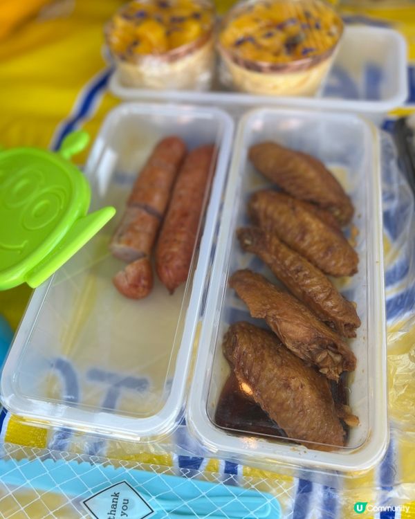 自家製滷水雞翼，滷水腸仔