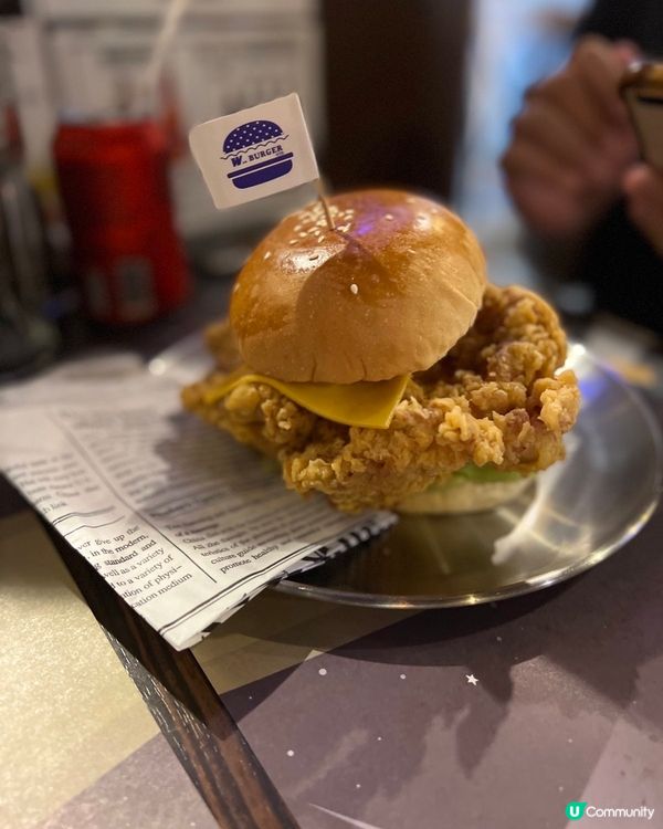 超巨型雞扒漢堡