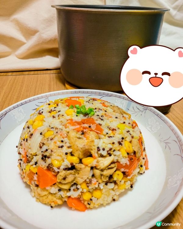 彩色藜麥雞肉炊飯 