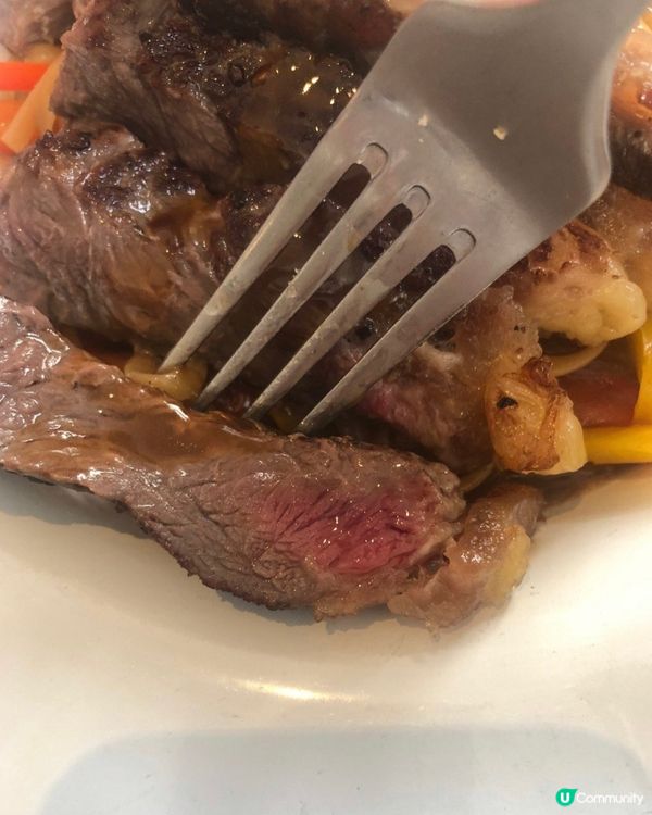 美國牛肉眼黑醋意大利扁麵