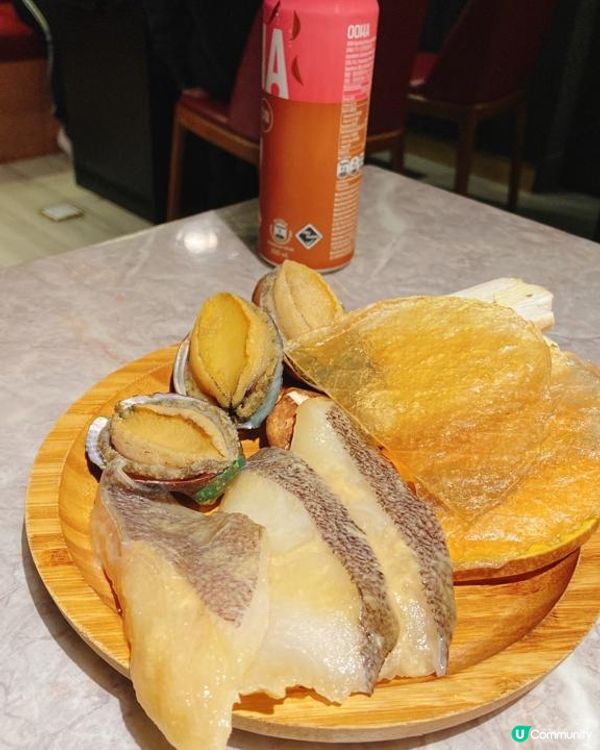 高質海鮮韓燒-彈牙鮑魚，香口雞泡魚乾