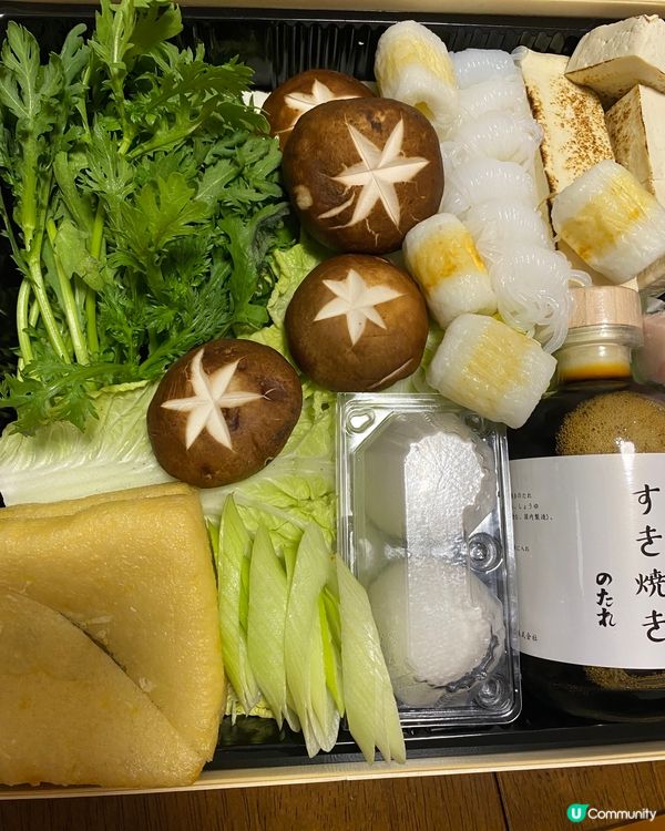 壽喜燒原來好簡單、只要有靚、正的好食材，就能吃出好味道😀