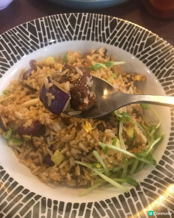 日式茄子牛柳粒飯-飯炒得粒粒分明，好有鑊氣，茄子好淋好入味👍...