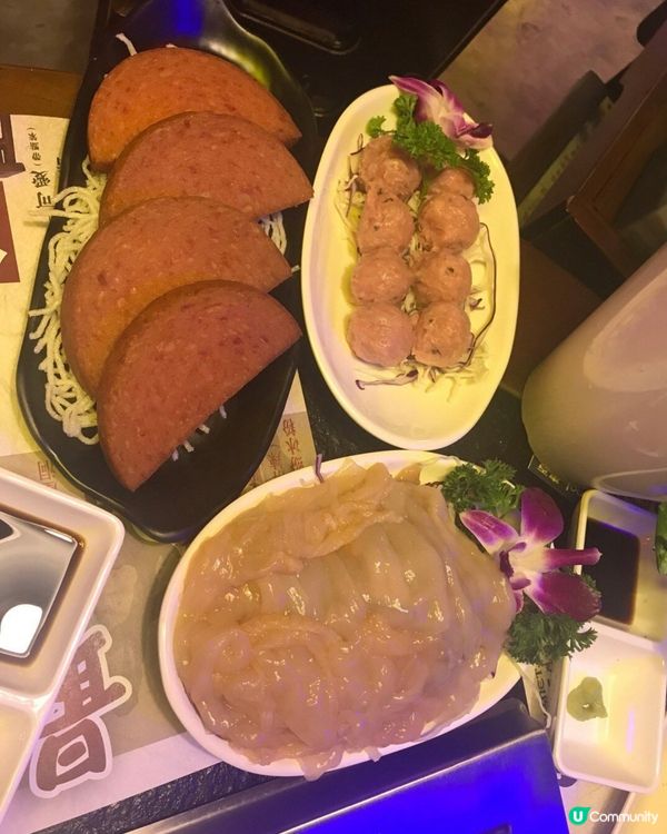 桂花蚌好新鮮好滑，而且碌過之後，更增添風味 怎午餐肉炸到脆卜...