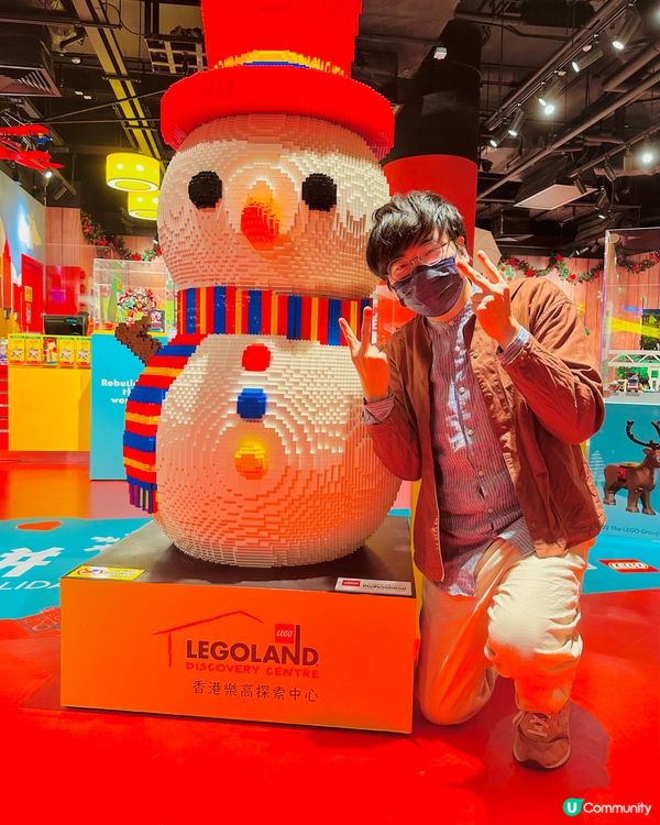 K11🤍LEGO 雪人 唔知新年會唔會整隻兔仔呢？