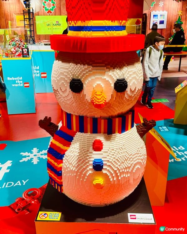 K11🤍LEGO 雪人 唔知新年會唔會整隻兔仔呢？