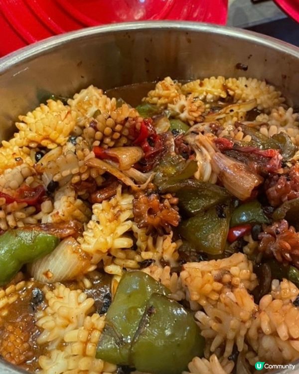 豉椒魷魚🦑界花做得好靚 一開煲就聞到好惹味 顏色又鮮艷👍🏻魷...