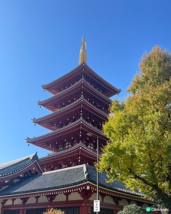 東京雷門淺草寺👍🏻夠壯觀