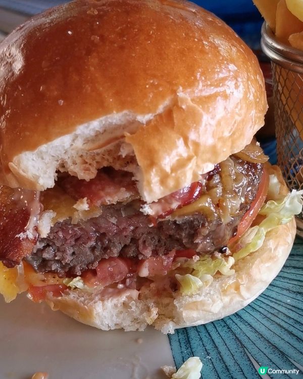 唯一會叫medium rare 的漢堡