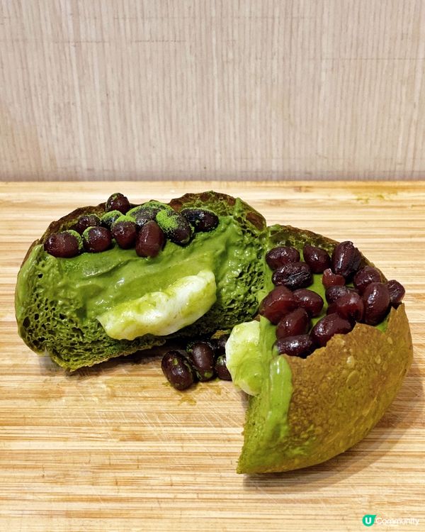 油麻地嘉多利餅屋熱賣名物 🍮 抹茶紅豆麻糬布丁包