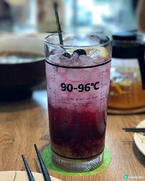 黑加侖子汁😋紫色好靚