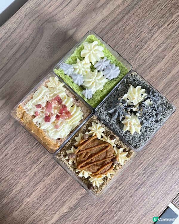 🌟黑芝麻奶凍麻薯