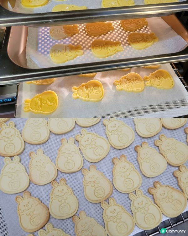 《賀年必備》香氣滿滿印花曲奇＆花生酥