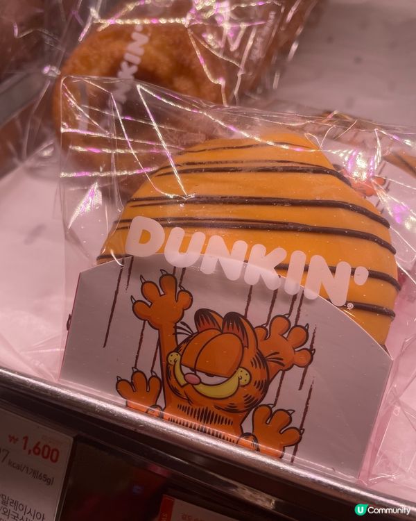 有加菲貓crossover donut ,點可以錯過。
