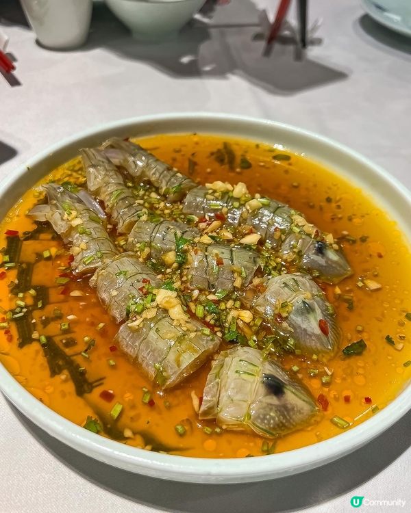 ✤♡新派潮州菜•炸蝦棗新鮮又彈牙•碧綠川椒雞充滿驚喜♡✤