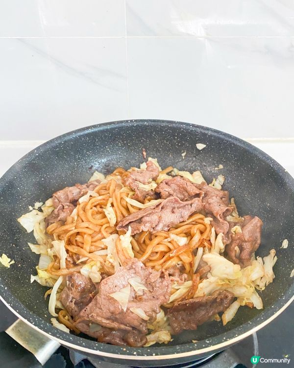 《🐮安格斯炒椰菜烏冬🍜》