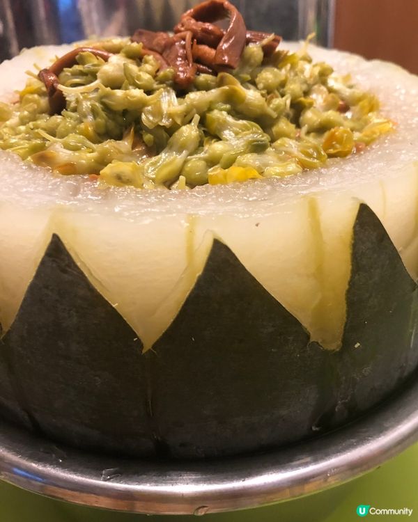 滋補冬瓜盅💕新年同家人聚埋一齊食，溫馨暖笠笠😊仲好好味添😋...