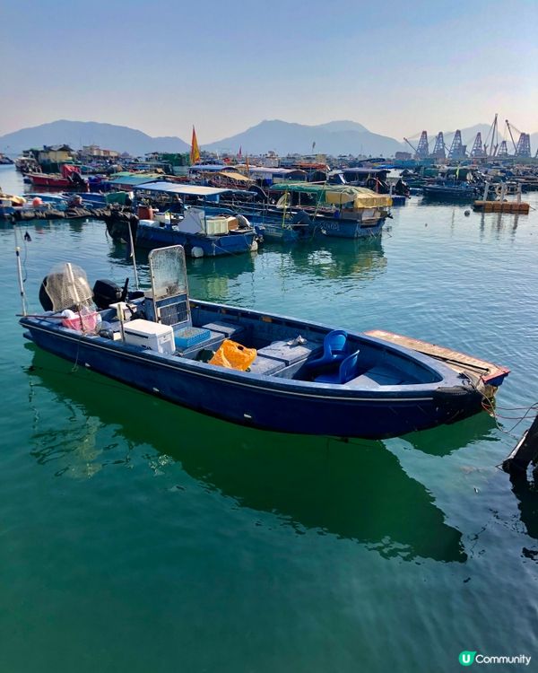 三聖青山灣海濱長廊👍🏻一個不錯的打卡位置🥰感覺好悠閒寫意，同...