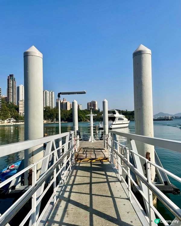 三聖青山灣海濱長廊👍🏻一個不錯的打卡位置🥰感覺好悠閒寫意，同...