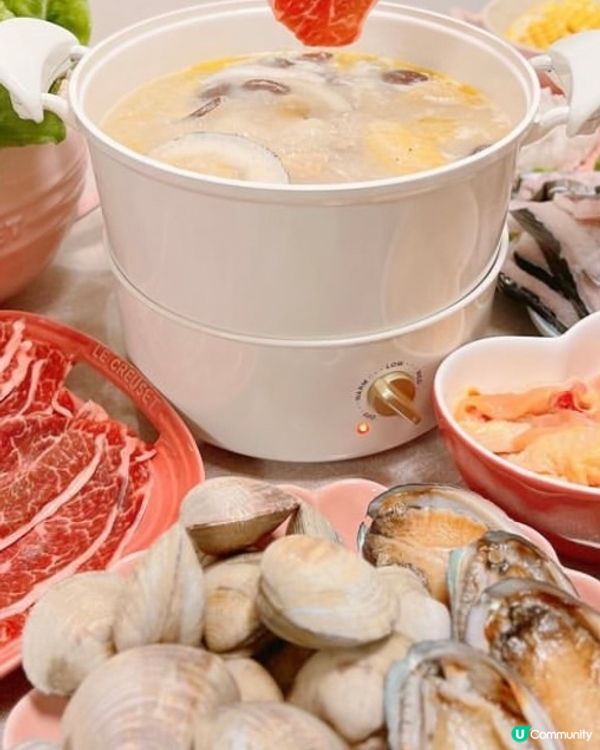 咁凍嘅天氣最好就係打邊爐啦🥰「椰子雞湯底」🤤材料如下👇