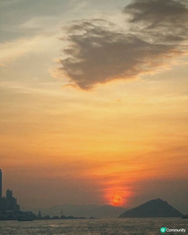 西九的日落✨✨✨