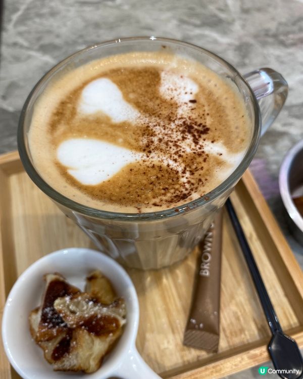 Cappuccino$42⋯⋯咖啡豆香氣撲鼻、簡單咖啡嘅完美...