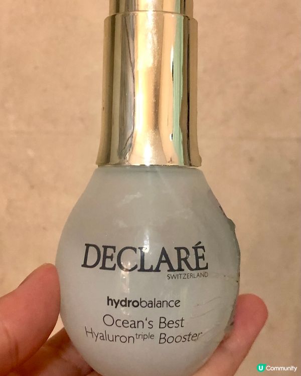 Declare保濕精華👍呢個系列好好用又唔敏感，滲透力很好，...