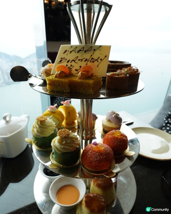 【思思賢食好西】維港海景Afternoon tea 香港麗思...