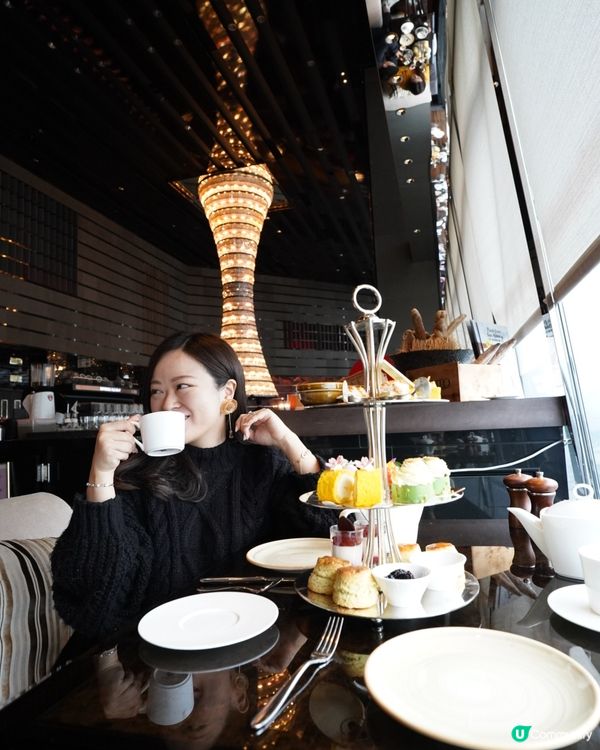 【思思賢食好西】維港海景Afternoon tea 香港麗思...