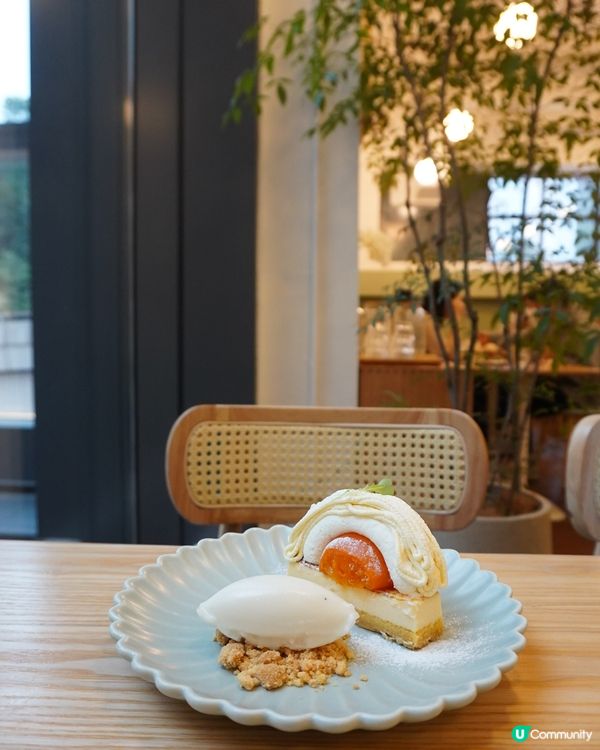 蜜柑芝士撻配山椒柚子雪葩@Kobane
