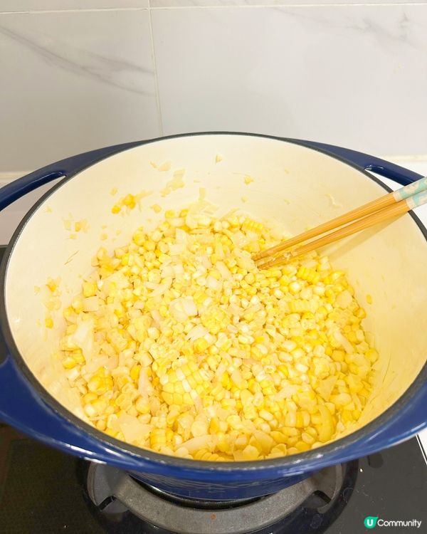 🌽鮮粟米忌廉濃湯🥄