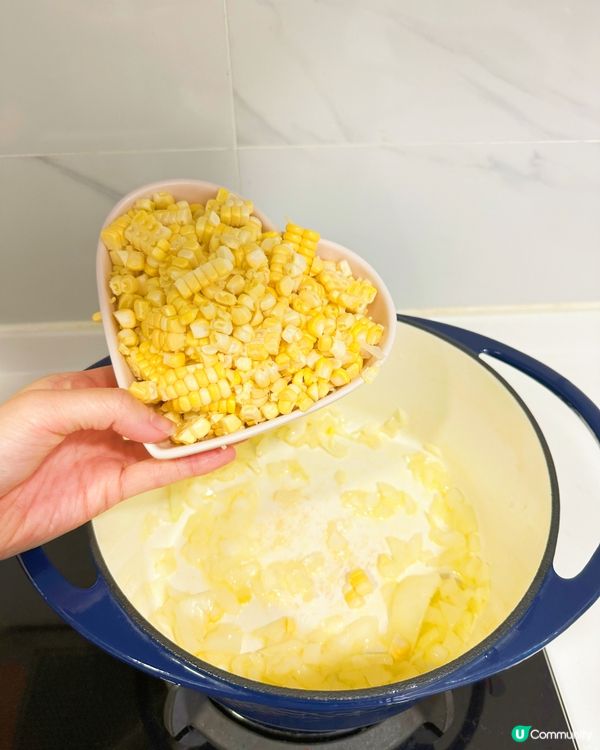 🌽鮮粟米忌廉濃湯🥄