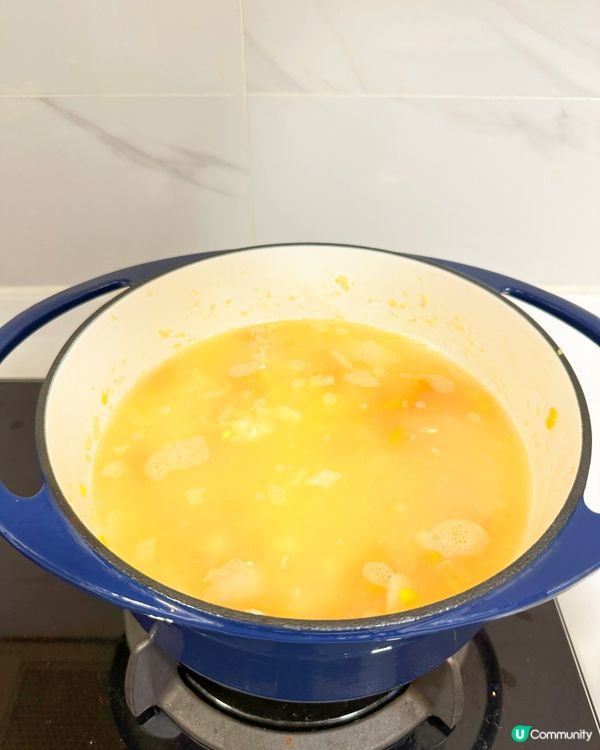 🌽鮮粟米忌廉濃湯🥄