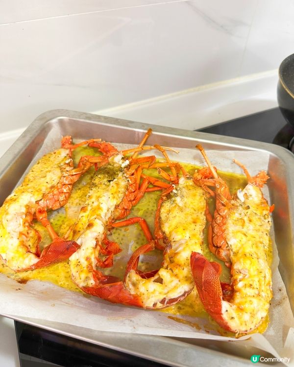 🧀芝士焗龍蝦🦞