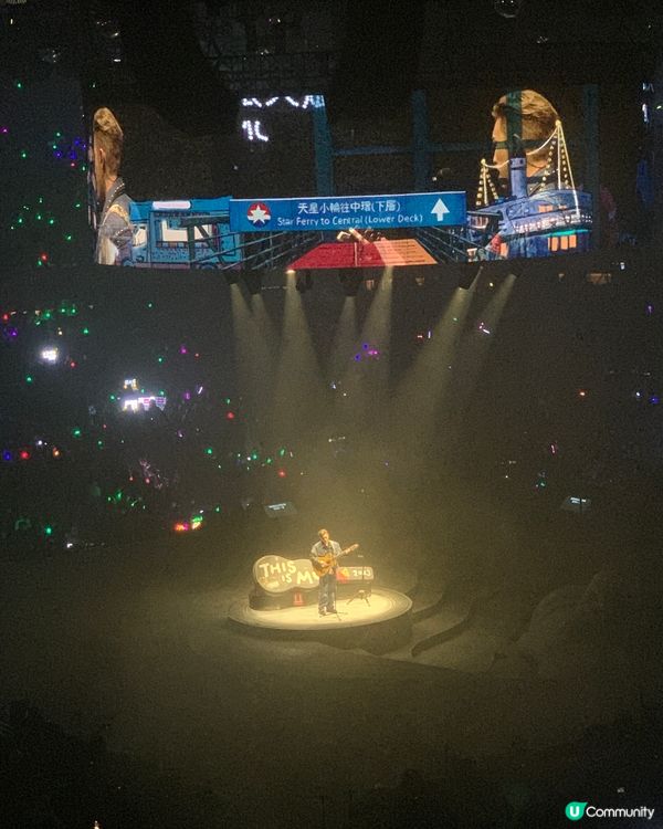 最近睇左MC張天賦演唱會～