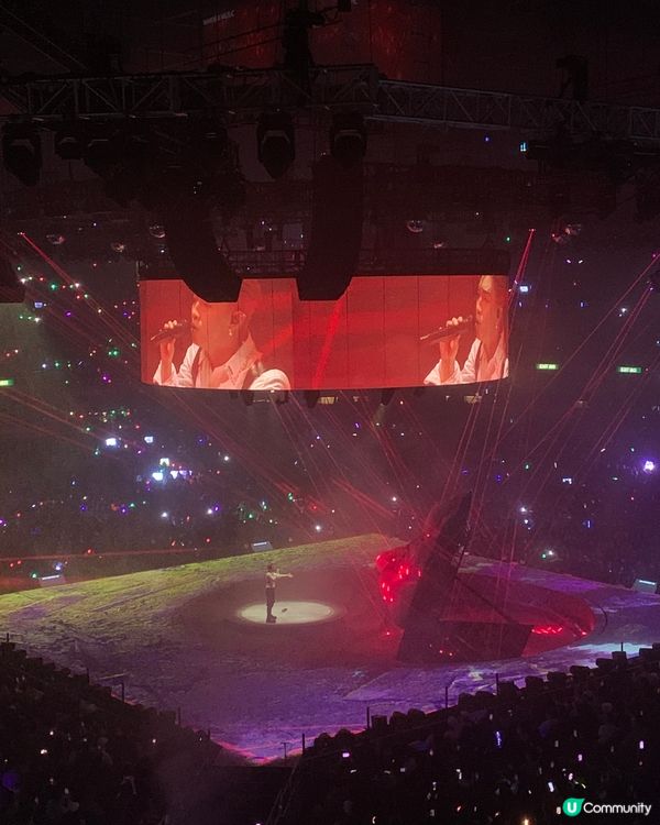 最近睇左MC張天賦演唱會～