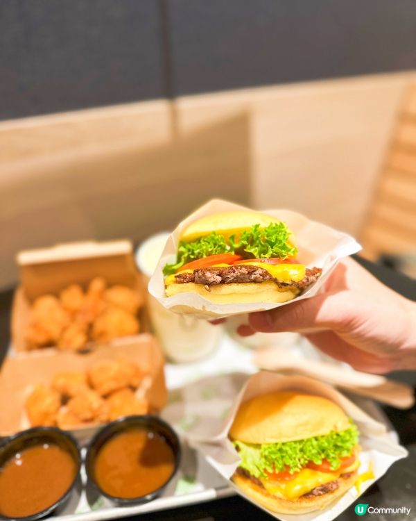 Shake Shack相信好多人都食過，但我竟然係第一次食😂...