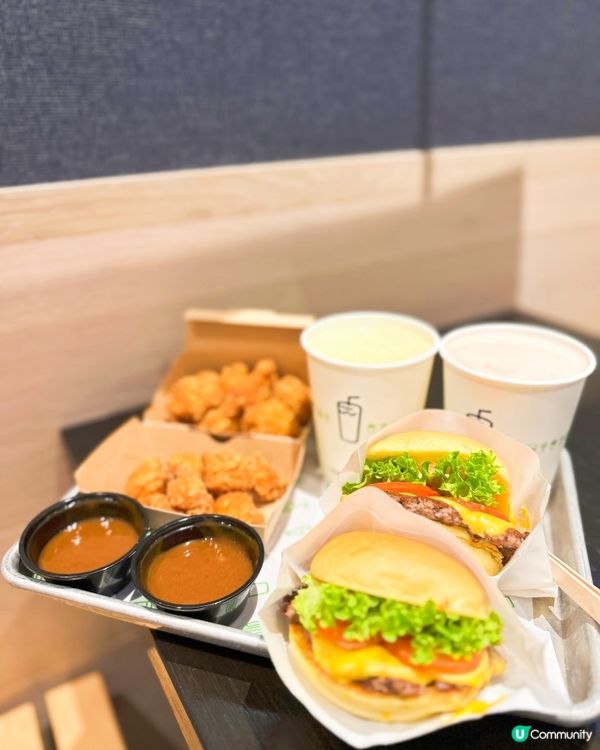 Shake Shack相信好多人都食過，但我竟然係第一次食😂...
