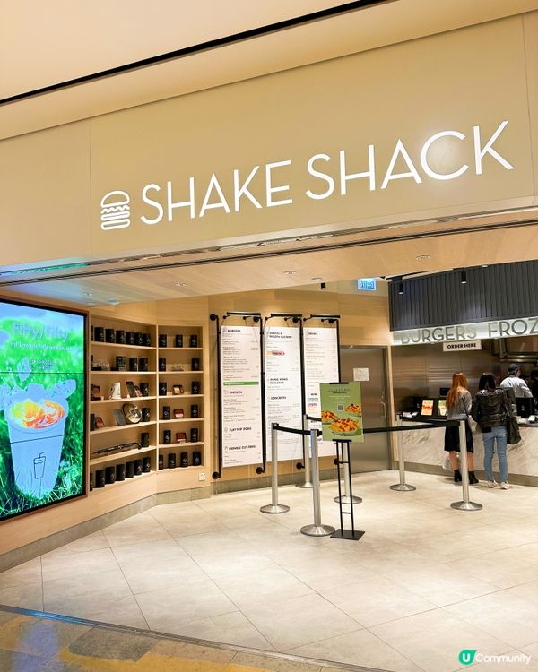 Shake Shack相信好多人都食過，但我竟然係第一次食😂...