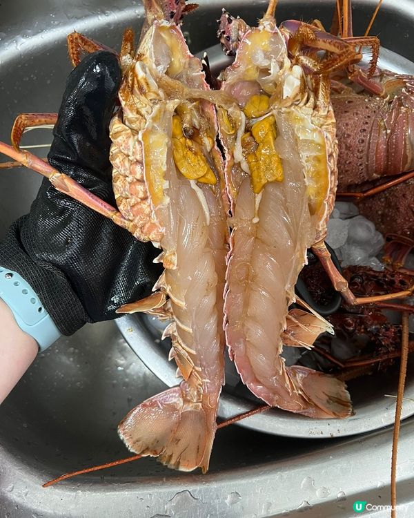 煎米粉上湯龍蝦