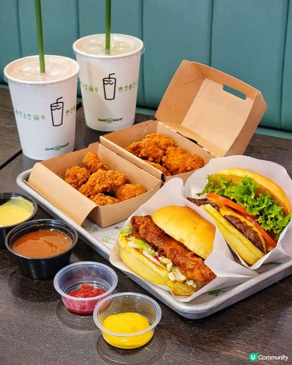 要數好食burger，一定有shake shack份。去開圓...